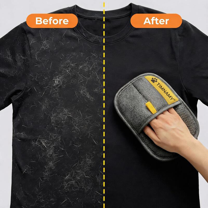 90% OFF TODAY🔥:TIMNAMY® ⭐Electrostatic Pet Hair Removal Glove – Lifts Embedded Fur in Seconds, Reusable & Washable, Works on Sofas, Clothes & Cars⭐