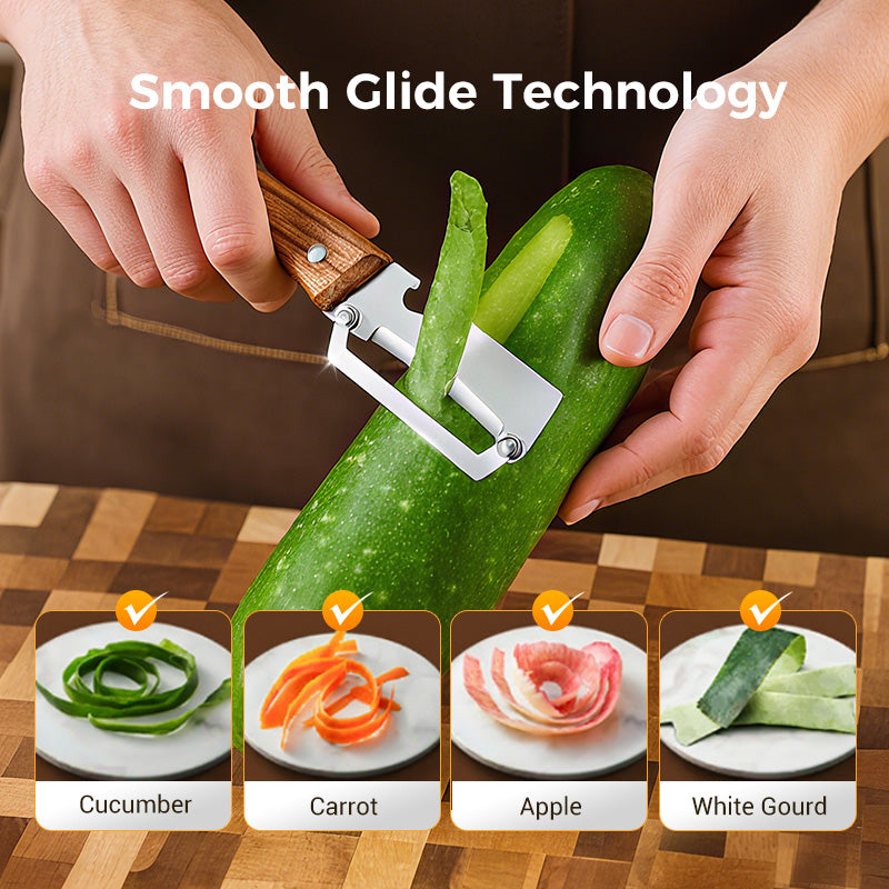 (👑Last Day Promotion-48%OFF)TIMNAMY® Multi-Functional Vegetable Peeler for Kitchen 👑