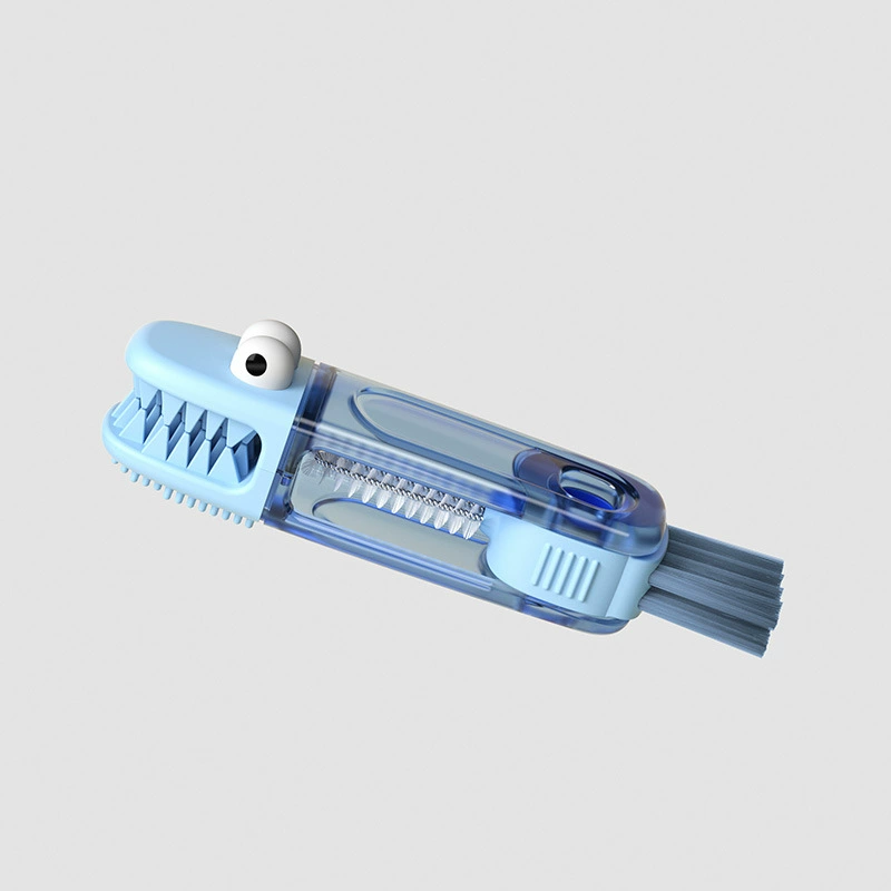 (🎁Last Day Promotion-50%OFF)TIMNAMY® 4 in 1 Multifunctional Cleaning Brush---Ideal for cleaning cups, window tracks, keyboard crevices, sink seams, tile grout, car air vents, and tight corners.🎁